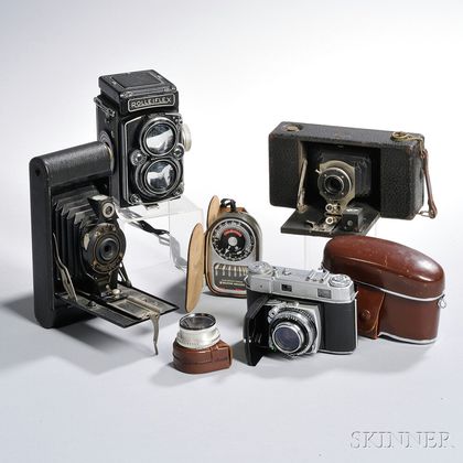Rolleiflex 2.8D and Other Cameras