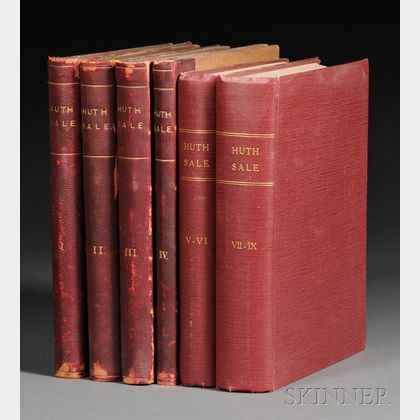 (Library Sale Catalog),Huth, Henry