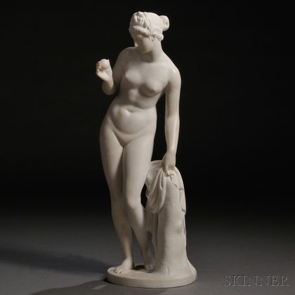 After Bertel Thomwaldsen (Danish, c. 1770-1844) Venus with Apple