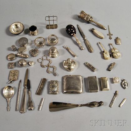 Group of Decorative Silver Items