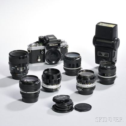 Nikon F2 Body and Five Nikon Lenses