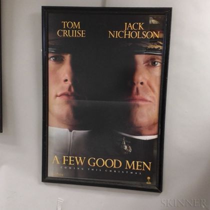 Framed Bram Stoker's Dracula and A Few Good Men Movie Posters