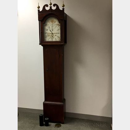 Riley Whiting Stained Tall Clock