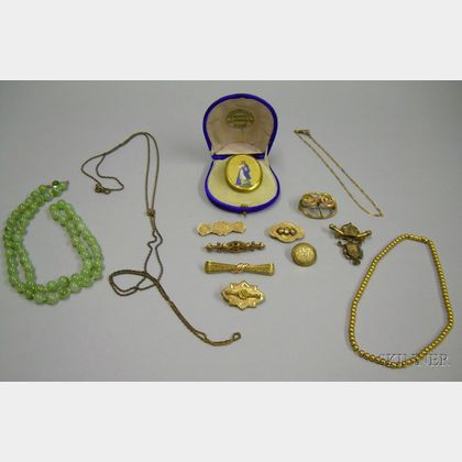 Assortment of Victorian and Later Jewelry