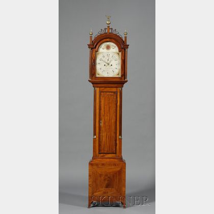 Federal Mahogany Tall Clock
