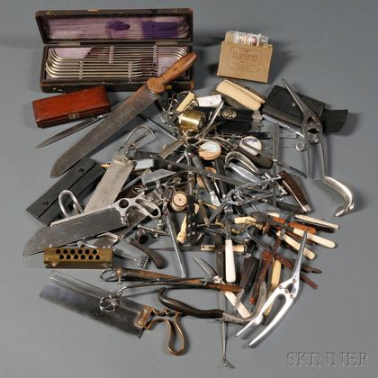 Large Group of Medical Instruments
