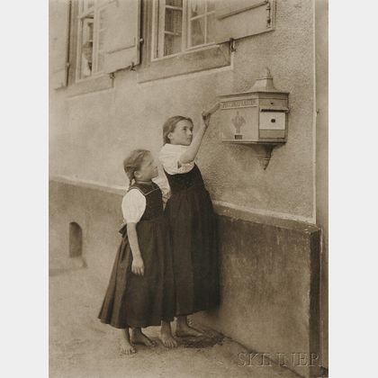 Alfred Stieglitz (American, 1864-1946) The Letter Box