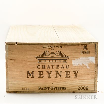Chateau Meyney 2009, 12 bottles (owc) 