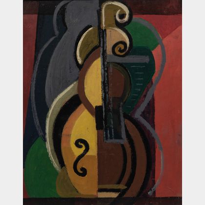Agnes Weinrich (American, 1873-1946) Musical Abstraction