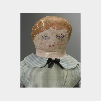 Oil Painted Cloth Doll