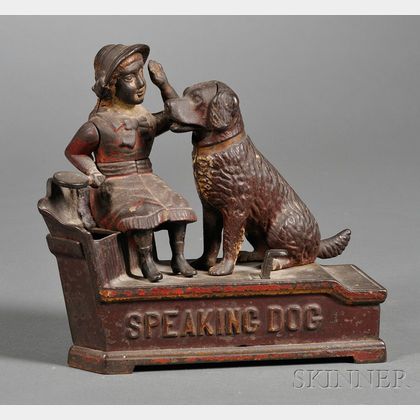 Shepard "Speaking Dog" Mechanical Bank