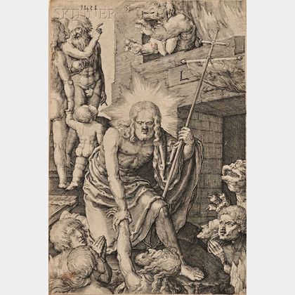 Lucas van Leyden (Dutch, 1494-1533) Lot of Two Images from THE SMALL PASSION