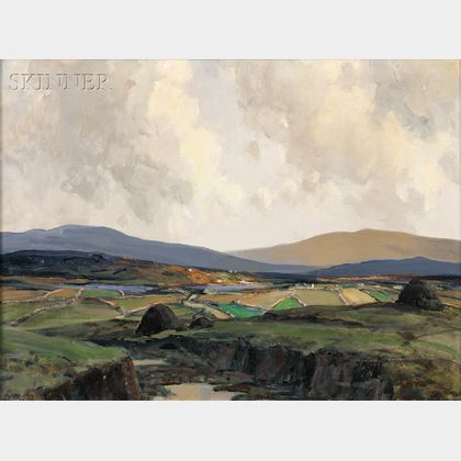 James Humbert Craig, R.H.A, R.U.A. (Irish, 1877-1944) Gholla Bristha in the Rosses, Donegal