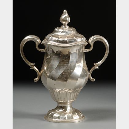 George V Silver Covered Trophy Cup