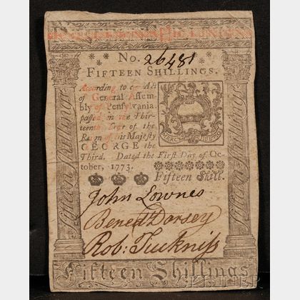 (Currency, 18th Century)
