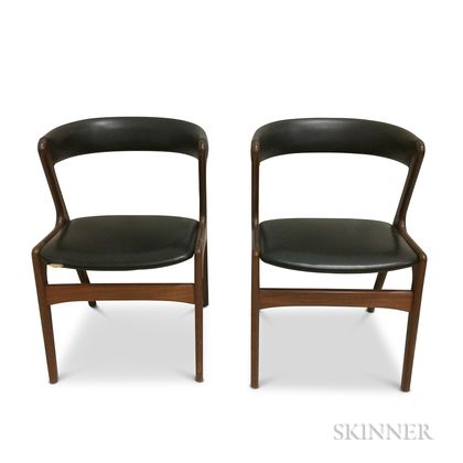 Two Kai Kristiansen Bow-back Chairs