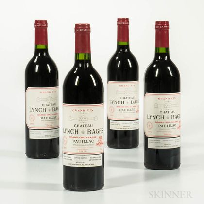 Chateau Lynch Bages 1995, 4 bottles 