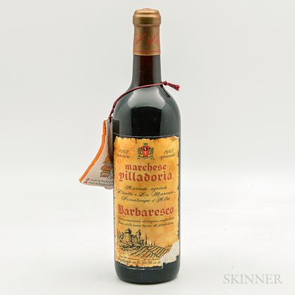Marchesi di Villadoria Barbaresco Riserva Speciale 1962, 1 bottle 