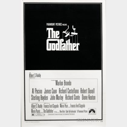 1972 The Godfather Part I Movie Poster