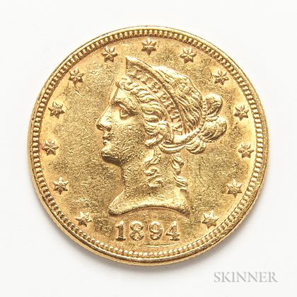 1894 $10 Liberty Head Gold Coin