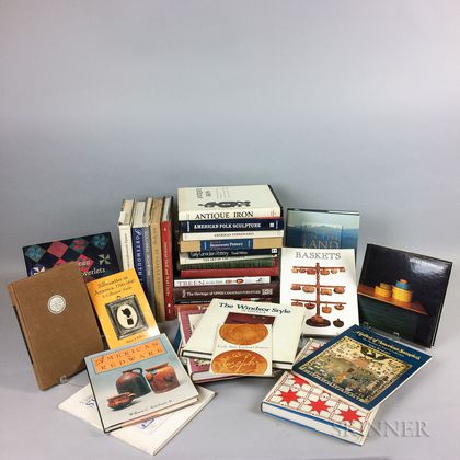 Group of Reference Books on American Decorative Arts