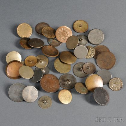 Thirty-nine Coin Buttons