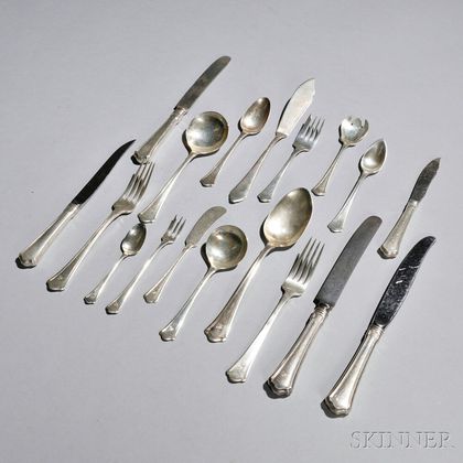 Wallace Concord Pattern Sterling Silver Flatware Service