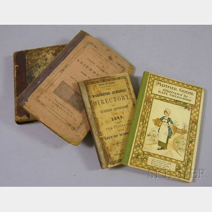 Four 19th Century Children's and Reference Books