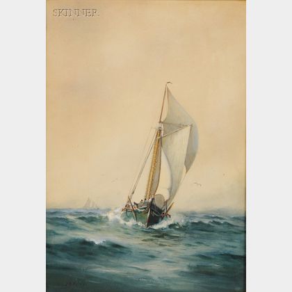 John B. Foster (American, 1865-1930) Sailing