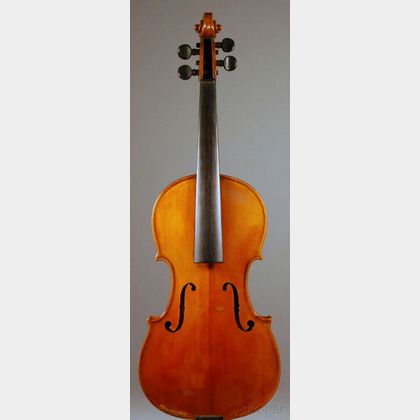 American Violin, David B. Rockwell, Boston 1886