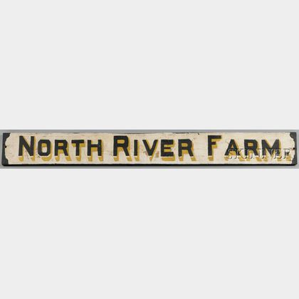 "North River Farm" Sign