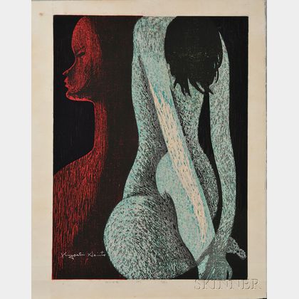 Kiyoshi Saito (1907-1997),Nude (G) 