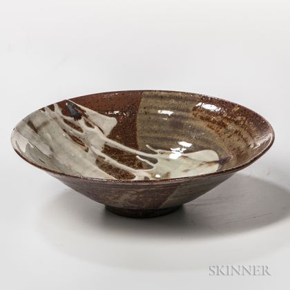 Makoto Yabe (1947-2005) Studio Pottery Bowl 
