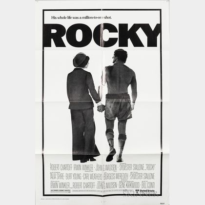 1976 Rocky Movie Poster