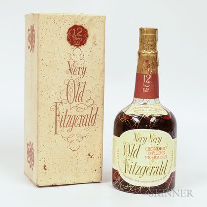 Very Very Old Fitzgerald 12 Years Old 1956, 1 4/5 quart bottle (oc) 