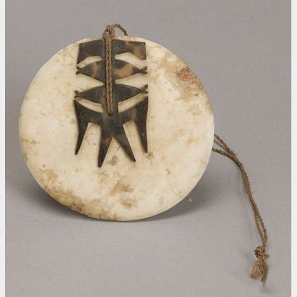 Melanesian Carved Shell &#34;Kap Kap,&#34;