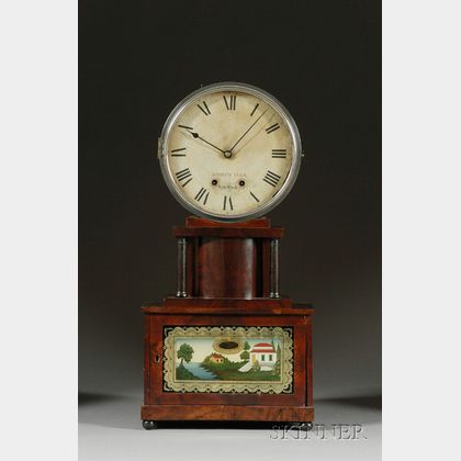 Mahogany "Brooklyn" Lever Spring Shelf Clock by Joseph Ives