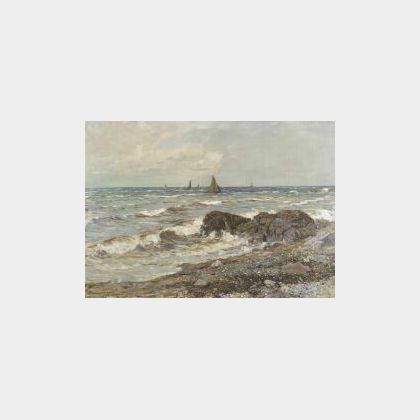 Edward Emerson Simmons (American, 1852-1931) Coastal Scene