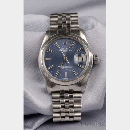 Gentleman's Stainless Steel Wristwatch, Rolex