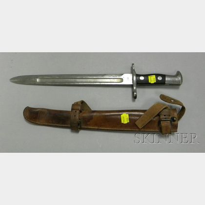 Late 19th Century Dagger with Sheath