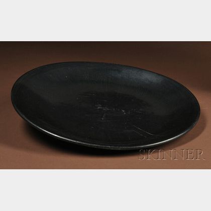San Ildefonso Polished Black Platter