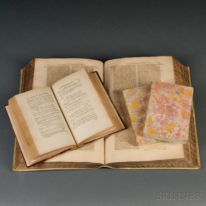 Mixed Lot, Classics, Casaubon, 18th Century, Four Volumes: