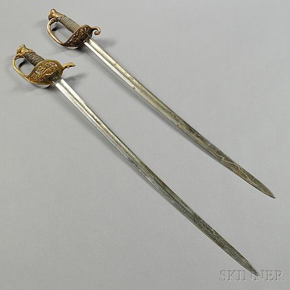 Two U.S. Civil War-era Swords
