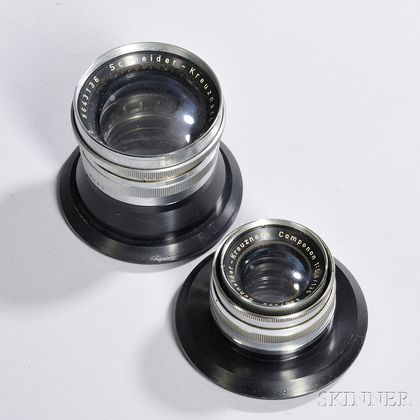 Two Schneider Large Format Enlarging Lenses
