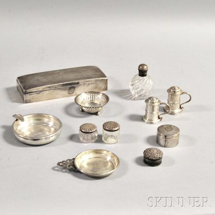 Eleven Sterling Silver Items