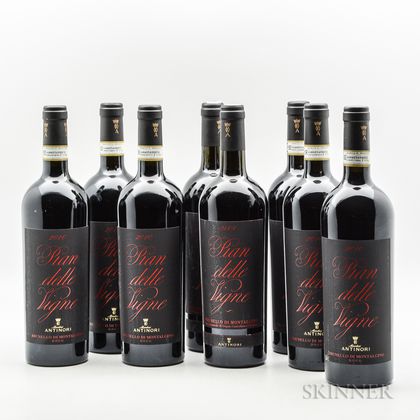 Pian delle Vigne (Antinori) Brunello di Montalcino, 8 bottles 