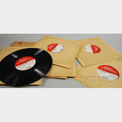 Eleven Capitol Records Transcription Discs