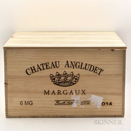 Chateau Angludet 2014, 6 magnums (owc) 