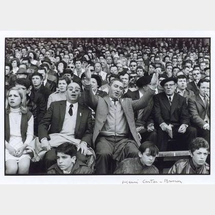 Henri Cartier-Bresson (French, 1908-2004) Sports Fans
