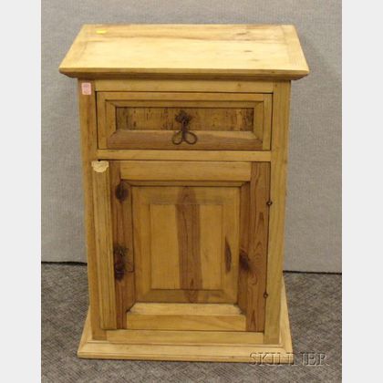 Continental Provincial Pine Side Cabinet. 
